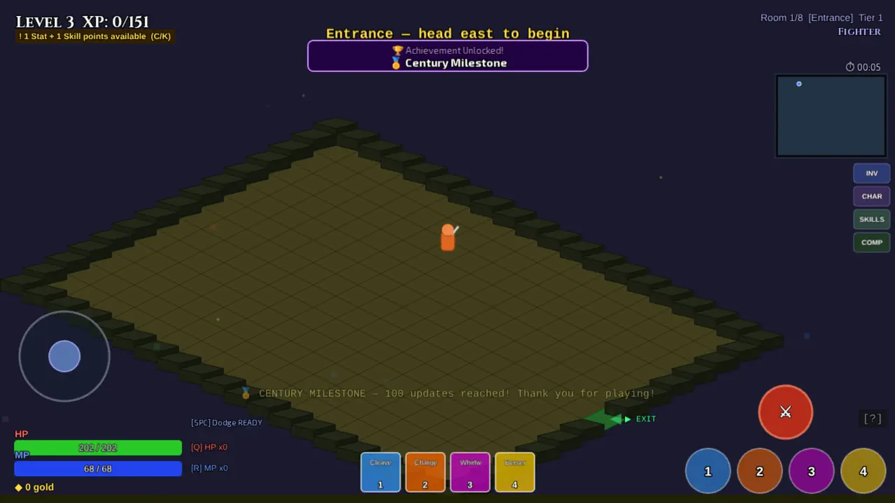 Roguelike screenshot