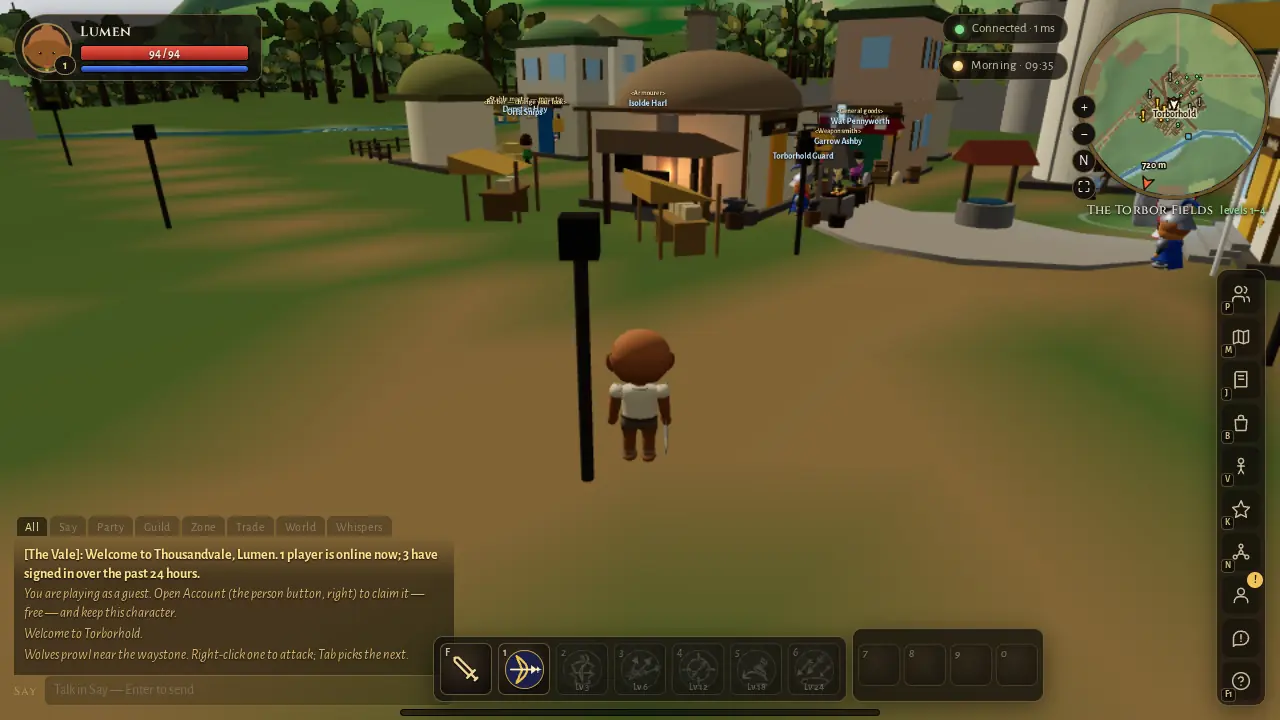 Thousandvale screenshot